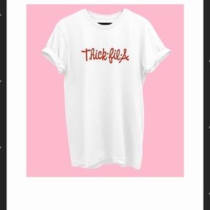Thick fil A t-shirt graphic t plus size